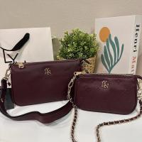 ราคา สุดคุ้ม set แม่ ลูก กระเป๋าสะพายทรงพอช lyn มีสอง ใบ ใช้แยกได้ เริ่ดมาก (19537596614)