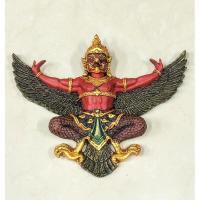 ราคา ส่งฟรี ครุฑ พญาครุฑ พญาครุฑสัจจะมหาราช กายสีแดง บูชาพญาครุฑ งานสวยมากครับ (14519122341)