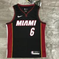 ราคา Mens New Original NBA Miami Heat 6 LeBron James Jersey White Swingman Heat pressed (19776135173)