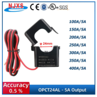 ราคา Split Core Current Transformer Manufactur Opct24al Opct35al 100 5 150 5 200 5a 250 5 400a 5a เปิด Ac Ct Clamp On Current Transform Sensor (18460860536)