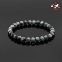 ราคา อาเป่า หินตาเหยี่ยว Eagle Eye ขนาด 6 มิล คัดหิน หินแห่งการมองการณ์ไกล ช่วยให้มองเห็นภาพรวมได้อย่างชัดเจน กำไลหินสี กำไลหินนำโชค หินสีเทา (19287761219)