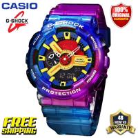 ราคา HOT NEW Original G Shock GA110 Men Sport Watch Dual Time Display 200M Water Resistant and Waterproof World Time LED Auto Light Gshock Man Boy Sports Wrist Watches with 4 Years Official Store Warranty 