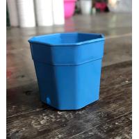 ราคา กระถางแคตัส กระถางต้นไม้ กระถางพลาสติก 2นิ้ว 3นิ้ว 4นิ้ว ทรงแปดเหลี่ยม สี ขาว ดำ อิฐ ชุดละ 50 ใบ (16940819176)