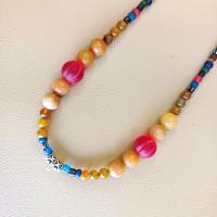 ราคา ช้างกระบี่ สร้อยพระ ลูกปัดหินโบราณ เส้นที่142 ห้อยพระ1องค์ ยาว24นิ้ว ลูกปัดโบราณ ลูกปัดโบราน (6633516601)