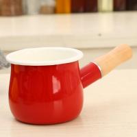 ราคา Ouli Jia หม้อนมแบบด้ามเดี่ยวปากคู่ขนาดมินิ10ซม เคลือบหม้อเนยเคลือบด้ามเดี่ยวหม้อเสริมอาหารสำหรับเด็กใช้ในบ้าน (19350677615)