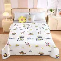 ราคา ห่มสบาย ผ้าห่มรุ่นใหม่ขายดี ผ้าห่มใยไหม ผ้าห่มลายการ์ตูน ผ้าห่มใยไหมเย็น ขนาด 8 ฟุต 200 230 cm (20947067063)