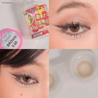 ราคา mini Sifah คอนแทคเลนส์ ยี่ห้อ Kitty Kawaii มีสี เทา ตาล มีค่าสายตา (19438652866)