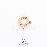 ราคา ตะขอเงินแท้ 92 5 ตะขอสปริงกลม ชุบทอง ชุบพิงค์โกลด์ นำเข้าจากอิตาลี ตะขอสร้อยคอ ตะขอสร้อยข้อมือ (20903214571)