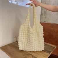 ราคา ร้านไทย กระเป๋าถือ กระเป๋าสะพายข้าง สไตล์เกาหลี สไตล์เกาหลี ป็อปคอร์น ผ้าบับเบิ้ล งานน่ารัก minimal (17193093070)