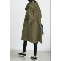 ราคา Fashion Womens Trench Coats Hooded Long Spring Autumn Windproof Lady Female Casual Clothes 8 Color Windbreaker Korean Style (11315289267)
