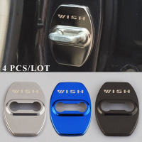 ราคา ฝาครอบล็อคประตูรถยนต์ Wishอุปกรณ์เสริมสำหรับ Toyota Wish ป้ายรุ่น4ชิ้น ล็อต (10350508345)