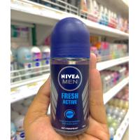 ราคา NIVEA FOR MEN ROLL ON นีเวีย โรลออน ปริมาณ50ml ผลิตภัณฑ์ระงับกลิ่นใต้วงแขนสำหรับผู้ชาย โรลออนผู้ชาย โรลออนลูกกลิ้ง นีเวียโรลออน (8007971002)