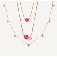 ราคา Vetiver Pearl Heart shape pink and whit topaz set เซ็ทสร้อยเงินแท้ 3เส้น พลอยโทปาซ พลอยแท้ เงินสเตอร์ลิง925 ชุบพิ้งโกลด์18k เครื่องประดับ สร้อยคอ แฟชั่น (15775507389)