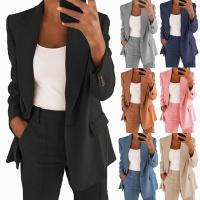 ราคา พร้อมส่ง เสื้อสูท สูททำงาน มีซับ สูทแฟชั่น สูทสีพื้น Blazer Suit สูทแขนยาว สีพื้น สูทสีชมพู เบลเซอร์ (16111674842)