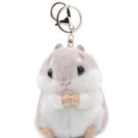 ราคา หนูของเล่นตุ๊กตาสัตว์ตุ๊กตานุ่มสบาย Kawaii อ็อกซ์ทรูว์พวงกุญแจตุ๊กตาหนูแฮมสเตอร์ของขวัญวันเกิด (19841607693)