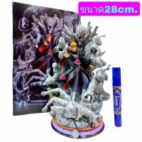 ราคา โมเดล Naruto เพน 6วิถี ขนาด28cm มีกล่อง (21219564094)