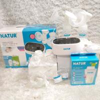 ราคา เครื่องปั๊มนมไฟฟ้าNATUR เนเจอร์ เครื่องปั้มนมไฟฟ้าแบบปั้มคู่ รุ่น D 5 (16134183346)