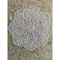 ราคา งานฝีมือพร้อมส่ง ผ้าถักโครเชต์ดอยลี่ แฮนด์เมด งานฝีมือ สำหรับ ผ้าปูโต๊ะ รองพาน รองแจกัน ตกแต่งบ้าน สีขาว ขนาด 13นิ้ว และ 18นิ้ว ให้เลือก (19364746567)