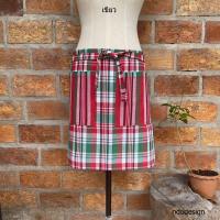 ราคา ผ้ากันเปื้อนผ้าขาวม้าครึ่งตัว (15180731081)