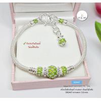 ราคา สร้อยข้อมือเงินแท้สุโขทัย งานสุโขทัยแท้ ลาย 3 เสาลงยา พร้อมตุ้งติ้งถุงเงิน นิ้วรับทรัพย์ ยาว 7 9 นิ้ว เรือนเงินแท้ (7187902245)