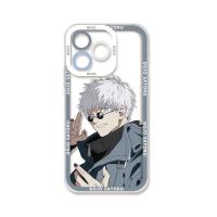 ราคา เคสโทรศัพท์สำหรับ OPPO A78 A58 A3S A5S A5 A9 A52 A53 F9 F11 Reno 8T 7Z 10 Pro Plus เคสการ์ตูนโดเรมอน Jujutsu Kaisen Gojo Satoru เคสซิลิโคนแบบนิ่มเท่ลายอะนิเมะญี่ปุ่นเคสใส (21022629049)