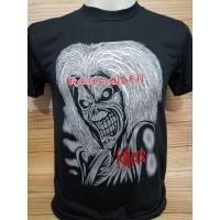 ราคา เสื้อวงiron maiden ผ้า บาง 50 (10527611182)