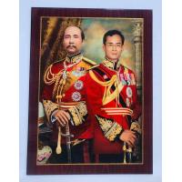 ราคา กรอบวิทยศาสตร์ภาพรัชกาลที่5รัชกาลที่10 สินค้ามีลิขสิทธิ์ห้ามลอกเลียนแบบ ขนาดรวมกรอบ17X22 นิ้ว (15282961050)