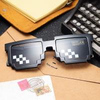 ราคา โมเสก แว่นกันแดด เย็น แว่นตา แว่นตาอันธพาล 6 จุด MINECRAFT ชีวิตอันธพาลที่มีสีสัน (9949397335)