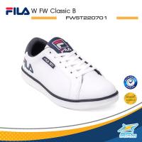 ราคา Fila รองเท้าผ้าใบ รองเท้าลำลอง รองเท้าแฟชั่น ผู้หญิง ฟีล่า W FW Classic B FWST220701 WHNV 1790 (16317662842)