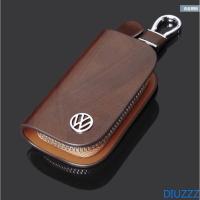 ราคา เคสกระเป๋าสตางค์กระเป๋าซิปซอง Fob กุญแจรถยนต์รีโมทหนังแท้สำหรับ Volkswagen VW PASSAT B8 B5 Golf 4 5 6 7 MK Polo Jetta Tiguan CC (20557961068)