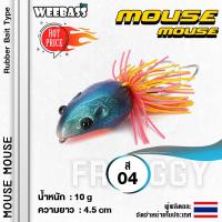 ราคา อุปกรณ์ตกปลา WEEBASS เหยื่อกบ รุ่น MOUSE MOUSE 45mm 10g เหยื่อปลอม กบแข็ง กบหยดน้ำ (11535391003)