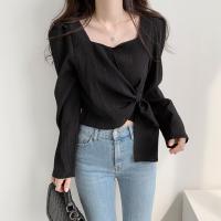 ราคา พร้อมส่ง เสื้อทำงานผู้หญิง S M ผ้าชีฟอง เสื้อผู้หญิง เสื้อทำงาน สไตล์เกาหลี (14702060566)