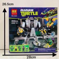 ราคา LEGO Ninja Turtle 79101 Shredders Xunlong Motorcycle 79102 Stealth Shell Fighter Car Lego Building Block Assembly Male (20709740126)