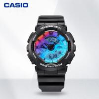 ราคา คาสิโอ CASIO นาฬิกา G SHOCK กันกระแทกกันน้ำแม่เหล็กที่มีสีสันหน้าปัดญี่ปุ่นและเกาหลีนาฬิกาแฟชั่นชายและหญิงนาฬิกานักเรียนของขวัญ GA 110SR 1A (16106850683)