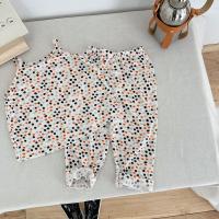 ราคา เสื้อผ้าเด็ก ชุดนอนเด็ก ชุดเซทสายเดี่ยว กางเกงขายาว 80 130 cm (19670711065)