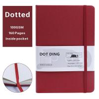 ราคา Bujo Planenr สมุด A5ลายจุด80แผ่นกระดาษสมุดกระดาษสีขาวงาช้าง100แผ่น (20978746942)