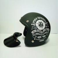 ราคา ALTRAX หมวกกันน็อควินเทจคลาสสิค รุ่น MAX SPEED นวมถอดซักได้ (10785002434)