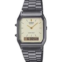 ราคา Casio รุ่น AQ 230GG 2A AQ 230GG 9A Casio วินเทจ สีใหม่ล่าสุด 2 เวลา ของแท้ รับประกันศูนย์ 1 ปี (17362058321)