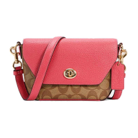 Coach C2816 Karlee Crossbody In Signature Canvas กระเป๋าสะพายข้าง