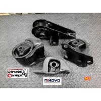 ราคา NIKOYO ชุด ยางแท่นเครื่อง ยางแท่นเกียร์ รถยนต์ HONDA ฮอนด้า City Type Z ซิตี้ ไทพ์ซีร์ ปี 1996 2001 MT AT ชุด 1 คัน (14598880700)