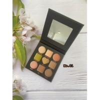 ราคา อายแชโดว์ Novo No 5343 พาเลททาตา 9 ช่อง เนื้อแมท ชิมเมอร์ novo soft eye palette eyeshadow (17335052172)