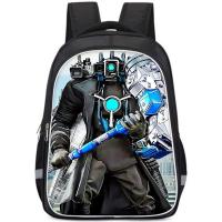 ราคา Titan Speakman กระเป๋าเป้สะพายหลังสำหรับเด็ก Skibidi กล้อง Man กระเป๋าเป้สะพายหลัง Titan Man ผู้หญิง Pencial กระเป๋า CameraMan Pencial กระเป๋าสำหรับนักเรียน (20662741429)