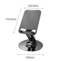ราคา ขาตั้งโทรศัพท์ แท่นวาง แท็บเล็ต tablet stand อลูมิเนียมอัลลอย แท่นวางโทรศัพท์มือถือ ที่วางแท็บเล็ต แข็งแรง ทนทาน แบบกลวง หมุนได้ 360 องศา For iPhone iPad Android (19723237781)
