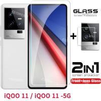ราคา IQOO 11 5G ฟิล์มกระจกนิรภัยคลุมทั้งหมดสำหรับ IQOO 11 5G Z7X Z7 IQOO11 5G ฟิล์มกันรอยด้านหน้าหลังเลนส์ป้องกันหน้าจอเลนส์กล้องหลังกระจก (18657888971)