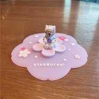 ราคา 40สไตล์ Starbucks ถ้วยฝาปิดถ้วยซิลิโคนเกรดอาหารแบบสร้างสรรค์แก้วน้ำกันฝุ่นแก้วกาแฟ (20007044545)