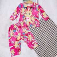 ราคา A ยย2 8 ชุดนอนเด็กเล็ก 1 5ขวบ แขนยาวขายาว (21011329277)