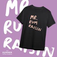 ราคา Mr Rum Raisin T Shirt l เสื้อยืดลาย Mr Rum Raisin The Summer Coffee Company (19924242974)