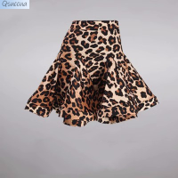 ราคา กระโปรงสำหรับผู้ใหญ่เซ็กซี่พิมพ์ลายเสือดาวกระโปรงเต้นรำละตินสีดำกระโปรงฝึกหัดเสื้อผ้าเครื่องแต่งกายชุดเต้น (19852173508)