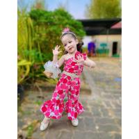 ราคา ชุดลายดอกใส่สบายเสื้อกางเกง (17328504596)