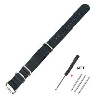 ราคา สไตล์ใหม่สายนาฬิกา Nato 18มม 20มม 22มม ของแท้นาฬิกาหนัง Band แฟชั่น NATO สายหนังสมาร์ทวอตช์สายไนลอนอะไหล่นาฬิกา18 20 22มม กว้าง (19842184828)